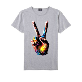 Printed Round Neck Tees