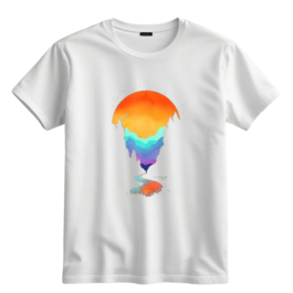 Printed Round Neck Tees