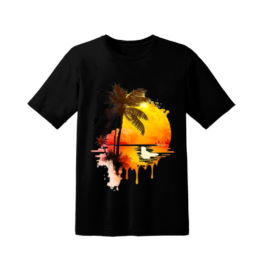 Printed Round Neck Tees