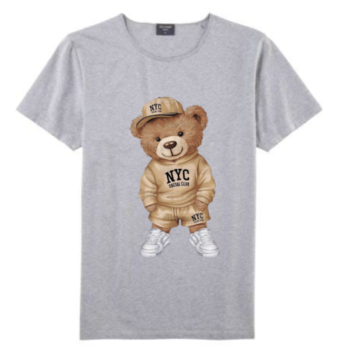 Printed Round Neck Tees - Image 3
