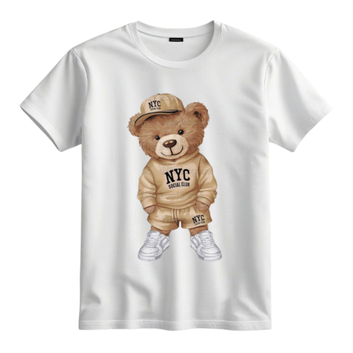 Printed Round Neck Tees - Image 5