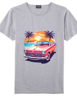 Printed Round Neck Tees