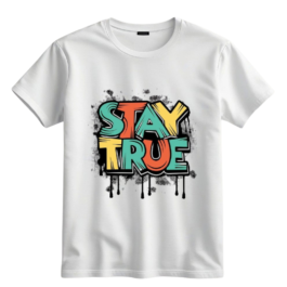 Printed Round Neck Tees