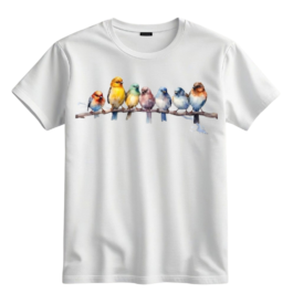 Printed Round Neck Tees