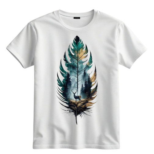 Printed Round Neck Tees - Image 2
